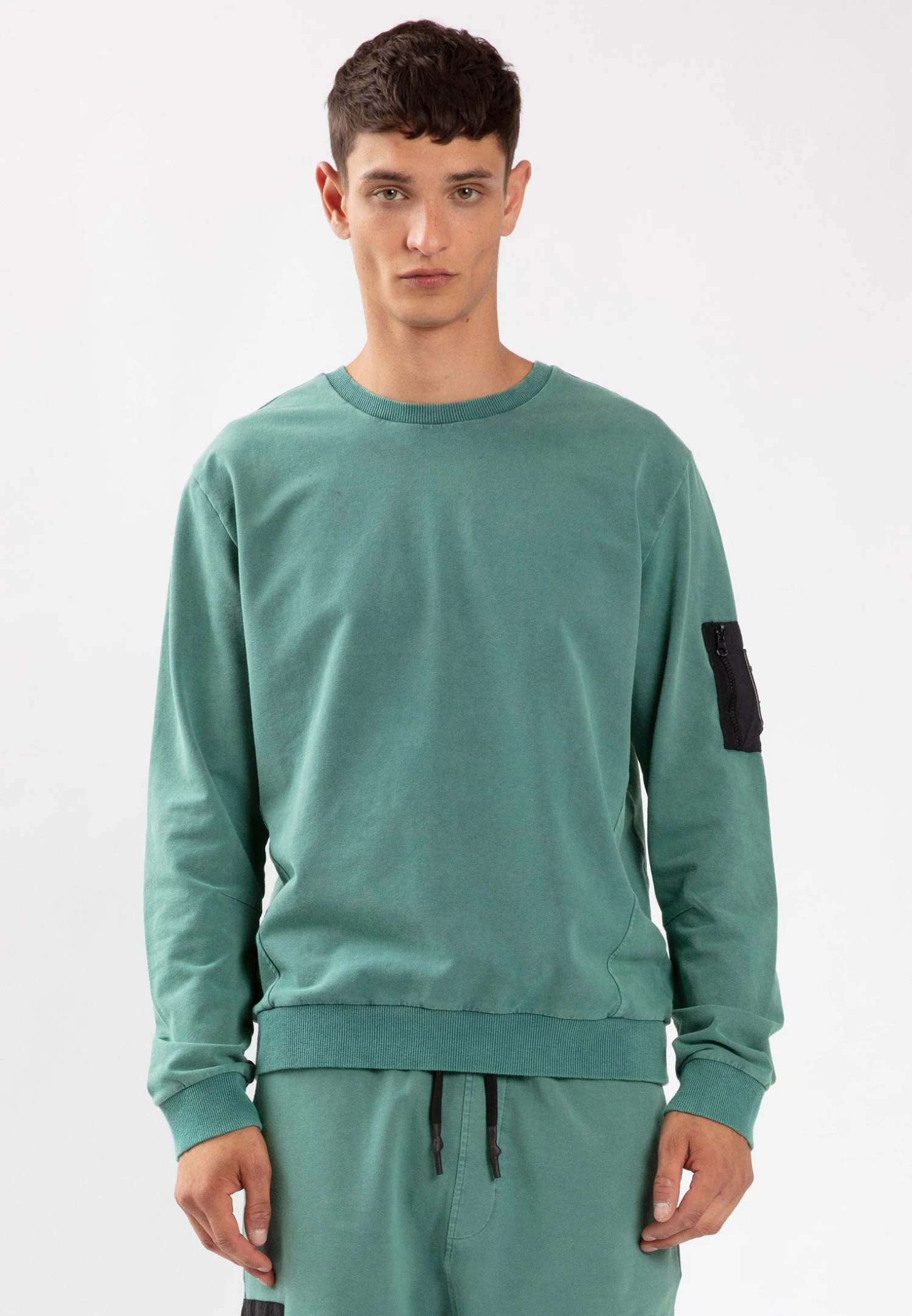 RECRUIT SWEAT WASHED PINE 1 RECRUIT SWEAT WASHED PINE