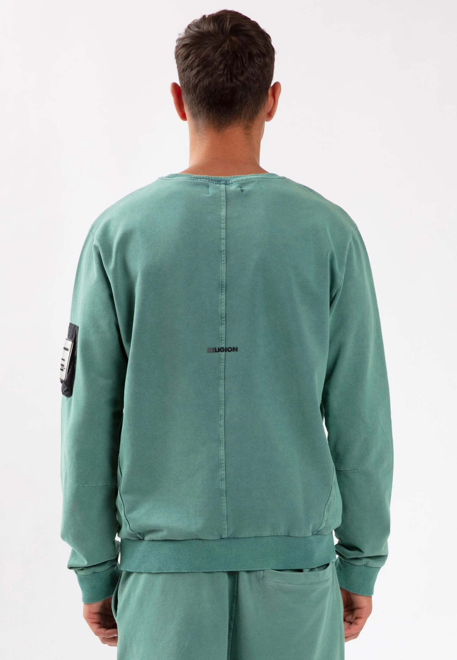 RECRUIT SWEAT WASHED PINE 3 RECRUIT SWEAT WASHED PINE - Image 3