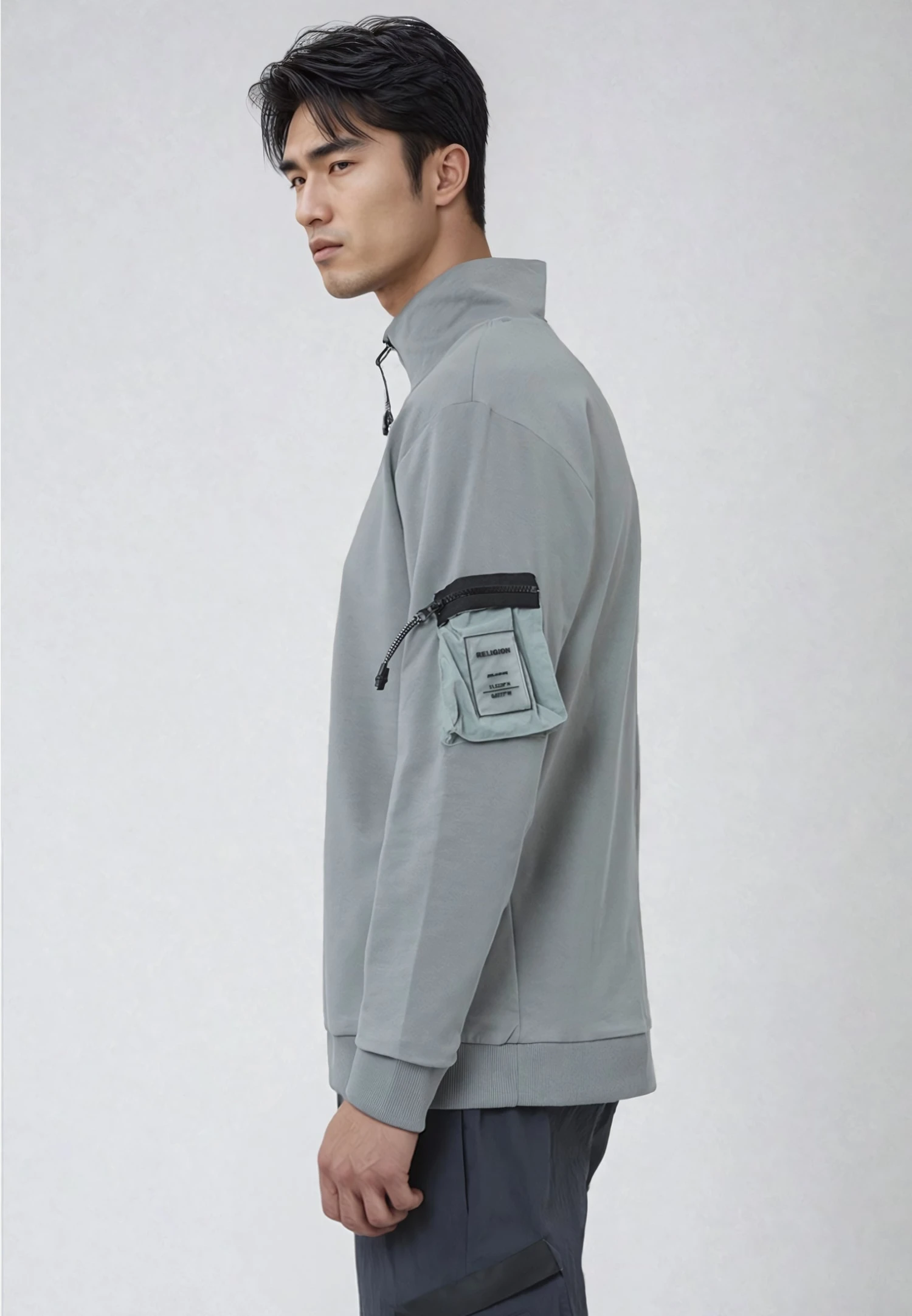 BENCH HALF ZIPS SOFT KHAKI 1 BENCH HALF ZIPS SOFT KHAKI