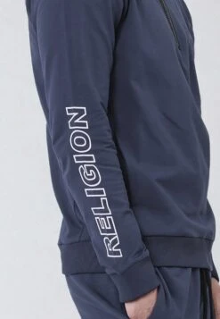 PYRAMID HALF ZIPS INDIGO 8 PYRAMID HALF ZIPS INDIGO -Religion Clothing 13TPDW65 INDIGO 3