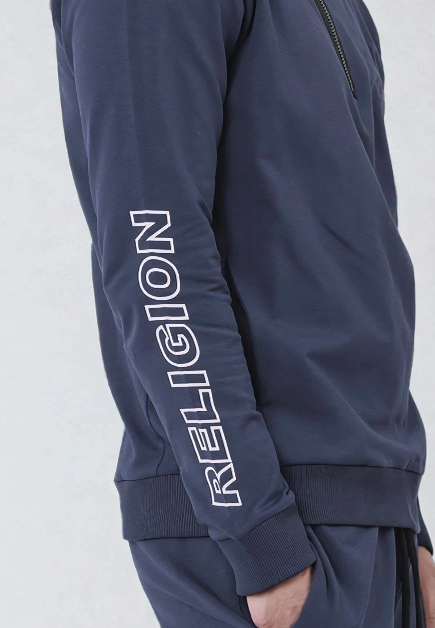 PYRAMID HALF ZIPS INDIGO 3 PYRAMID HALF ZIPS INDIGO - Image 3