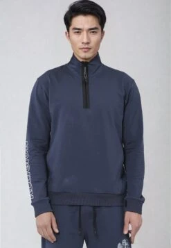 PYRAMID HALF ZIPS INDIGO 11 PYRAMID HALF ZIPS INDIGO -Religion Clothing 13TPDW65 INDIGO 6