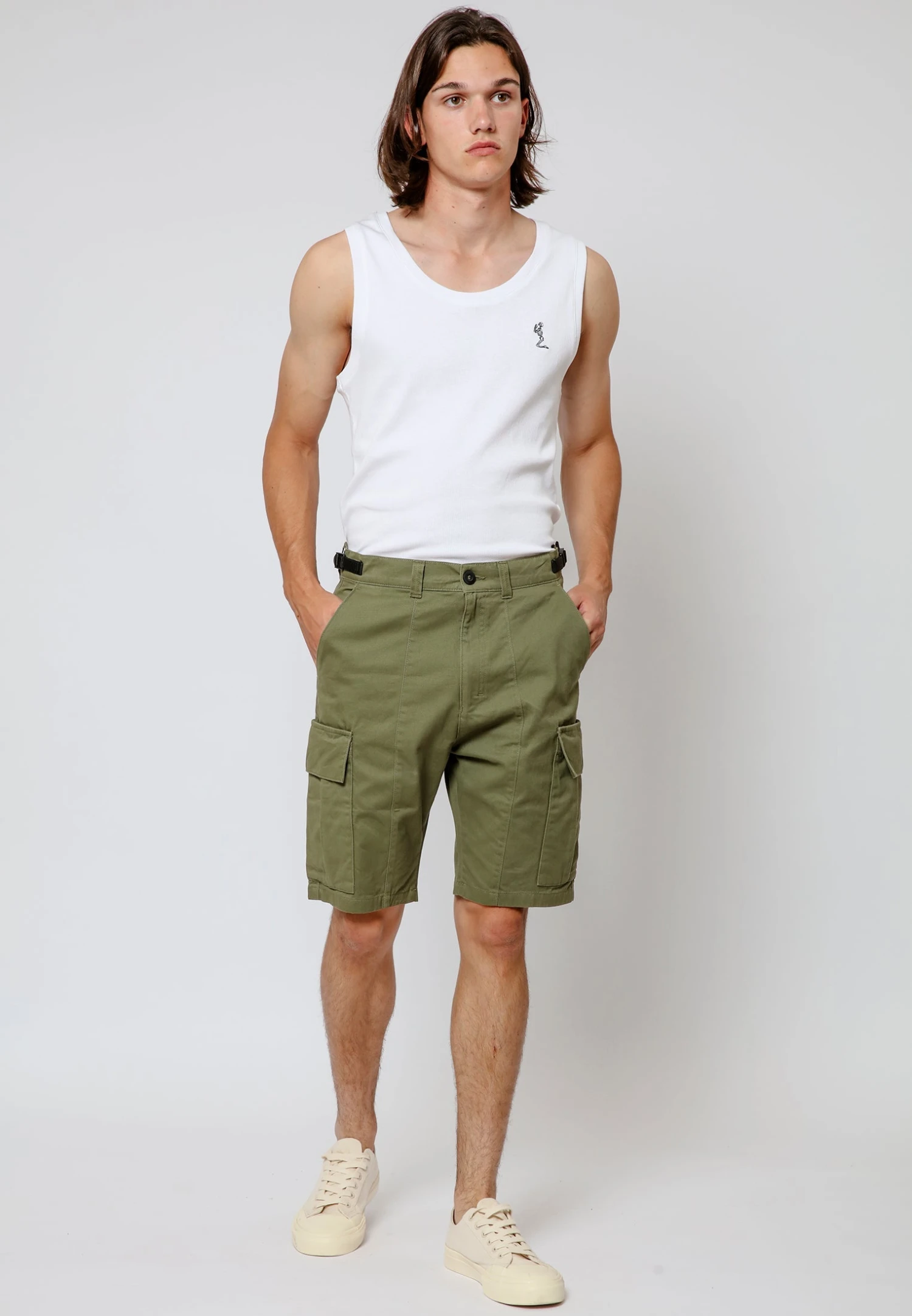 COMBAT SHORTS KHAKI 6 COMBAT SHORTS KHAKI - Image 6