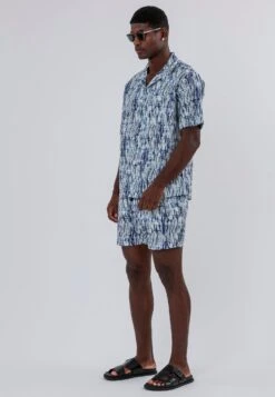 DRIP DYE SHIRT WHITE & BLUE -Religion Clothing 15HDRH03DRIPDYESHIRTWHITEBLUE 4