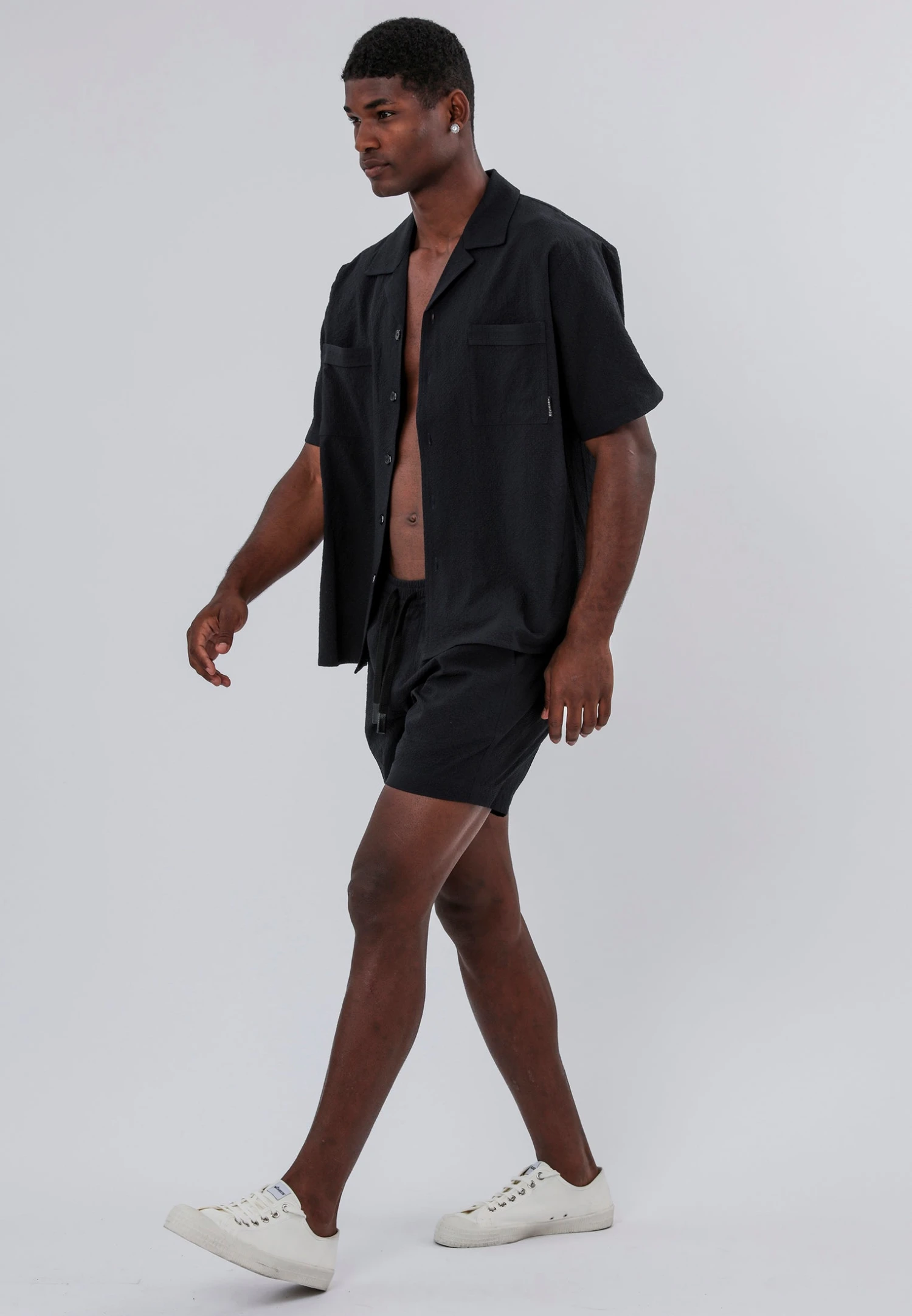 MONACO ELASTICATED CHINO HOLIDAY SHORTS MIDNIGHT 6 MONACO ELASTICATED CHINO HOLIDAY SHORTS MIDNIGHT - Image 6