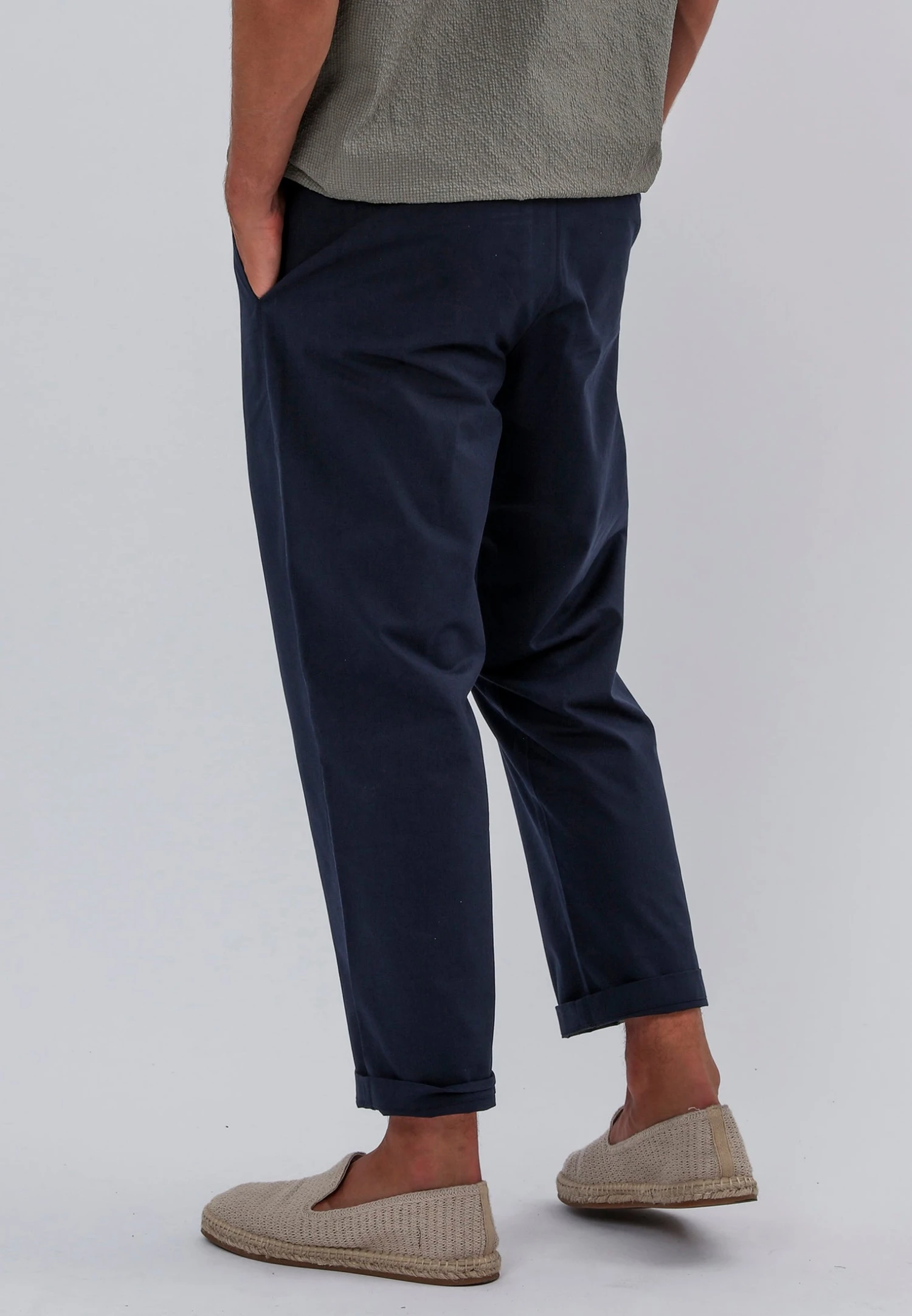 SAINT-TROPEZ LIGHTWEIGHT HOLIDAY CHINOS MIDNIGHT 3 SAINT-TROPEZ LIGHTWEIGHT HOLIDAY CHINOS MIDNIGHT - Image 3