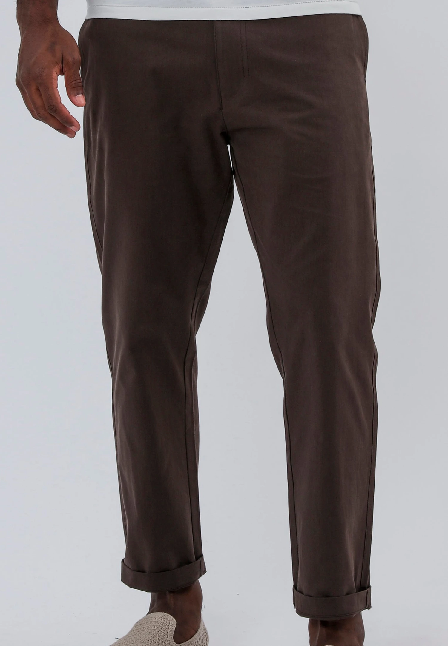 SAINT-TROPEZ LIGHTWEIGHT HOLIDAY CHINOS CHOCOLATE 8 SAINT-TROPEZ LIGHTWEIGHT HOLIDAY CHINOS CHOCOLATE - Image 8