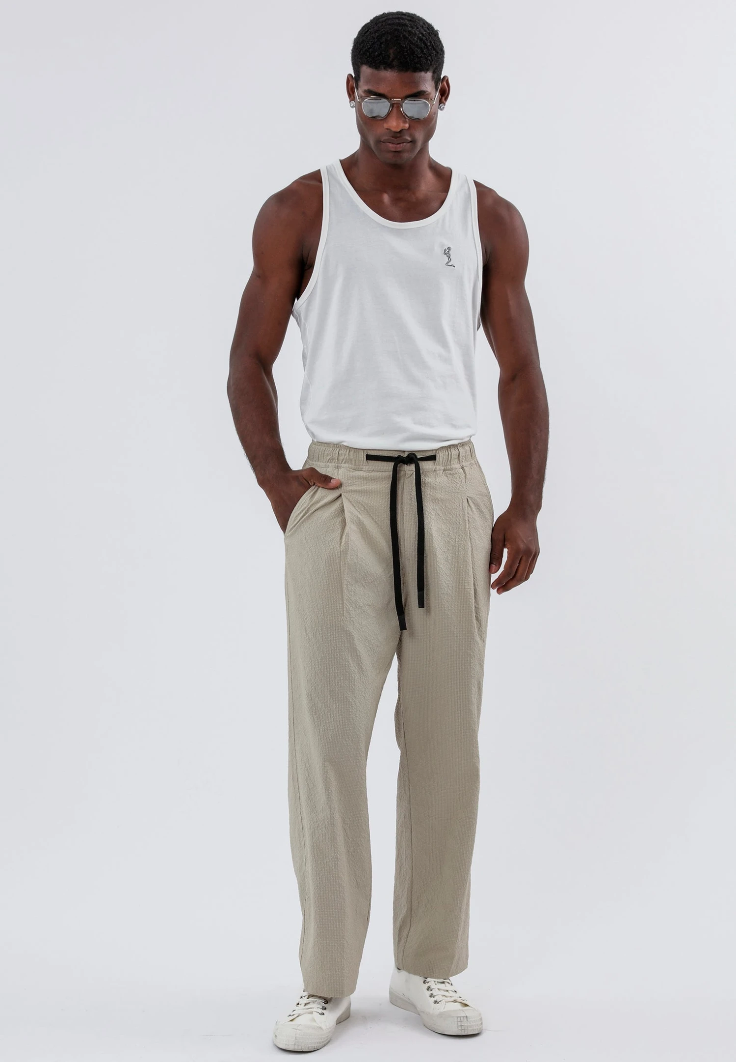 MONACO PLEATED HOLIDAY TROUSERS SHELL 7 MONACO PLEATED HOLIDAY TROUSERS SHELL - Image 7