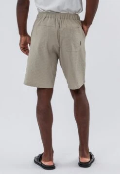 MONACO PLEATED LINEN BLEND HOLIDAY SHORTS SHELL -Religion Clothing 15HPAP66PLEATEDSHORTSHELL 23