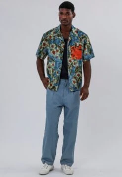 PLEATED DENIM BLUE -Religion Clothing 15HPEP35PLEATEDDENIMBLUEWASH 24