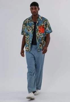 PLEATED DENIM BLUE -Religion Clothing 15HPEP35PLEATEDDENIMBLUEWASH 37