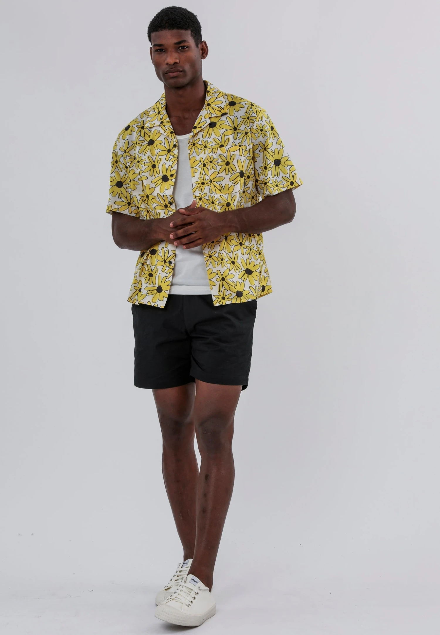 SUNSHINE SHIRT YELLOW & WHITE 5 SUNSHINE SHIRT YELLOW & WHITE - Image 5