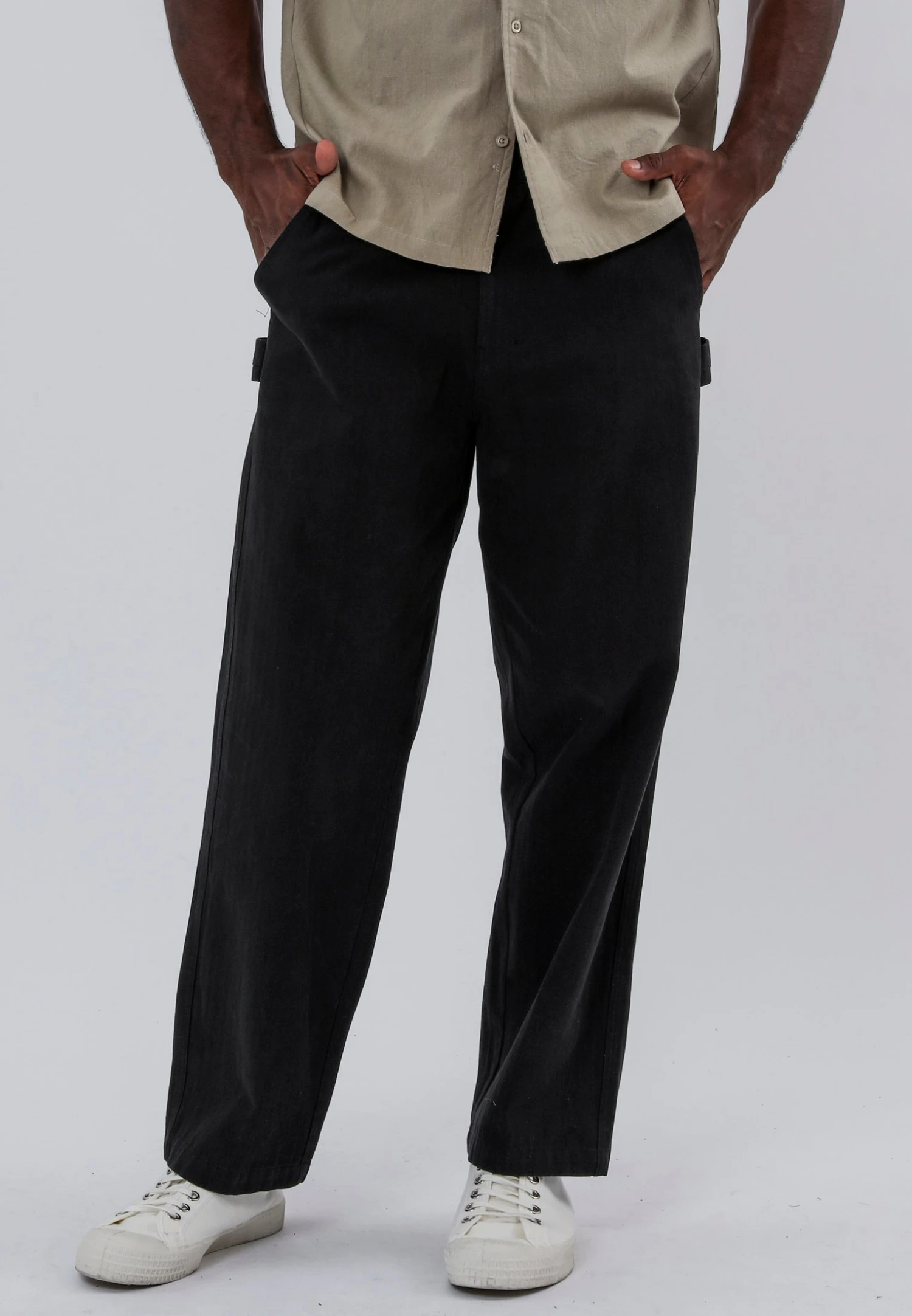 WORK WEAR C PANTS BLACK 1 WORK WEAR C PANTS BLACK