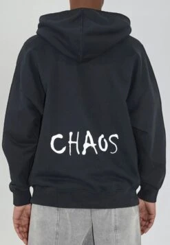 EMBROIDERY CHAOS HOODIE BLACK 11 EMBROIDERY CHAOS HOODIE BLACK -Religion Clothing 15TECJ583