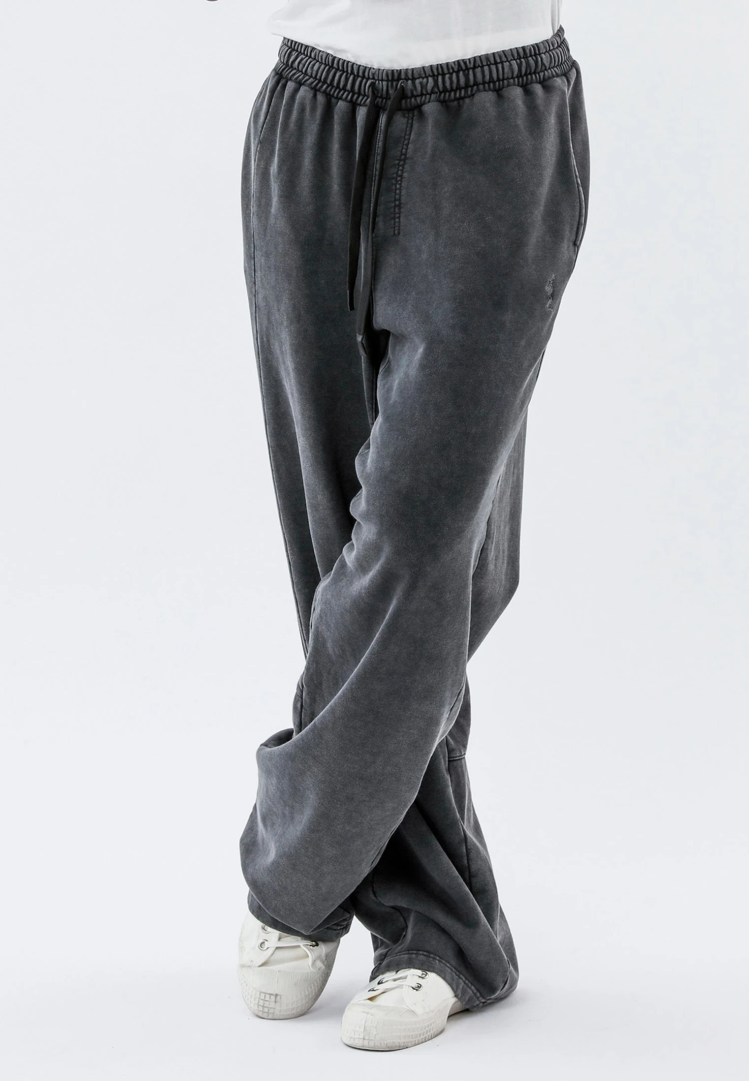 WIDE ACID PANTS WASHED CHARCOAL 3 WIDE ACID PANTS WASHED CHARCOAL - Image 3