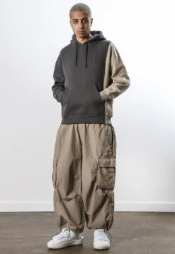 SPLIT HOODIE COAL 10 SPLIT HOODIE COAL -Religion Clothing 33TSLJ58SPLITHOODYCOAL FAWN4