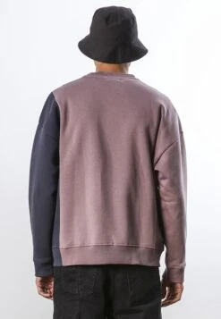 SPLIT SWEAT DEEP MAUVE -Religion Clothing 33TSLW67 SPLITSWEAT DEEPMAUVE INK2