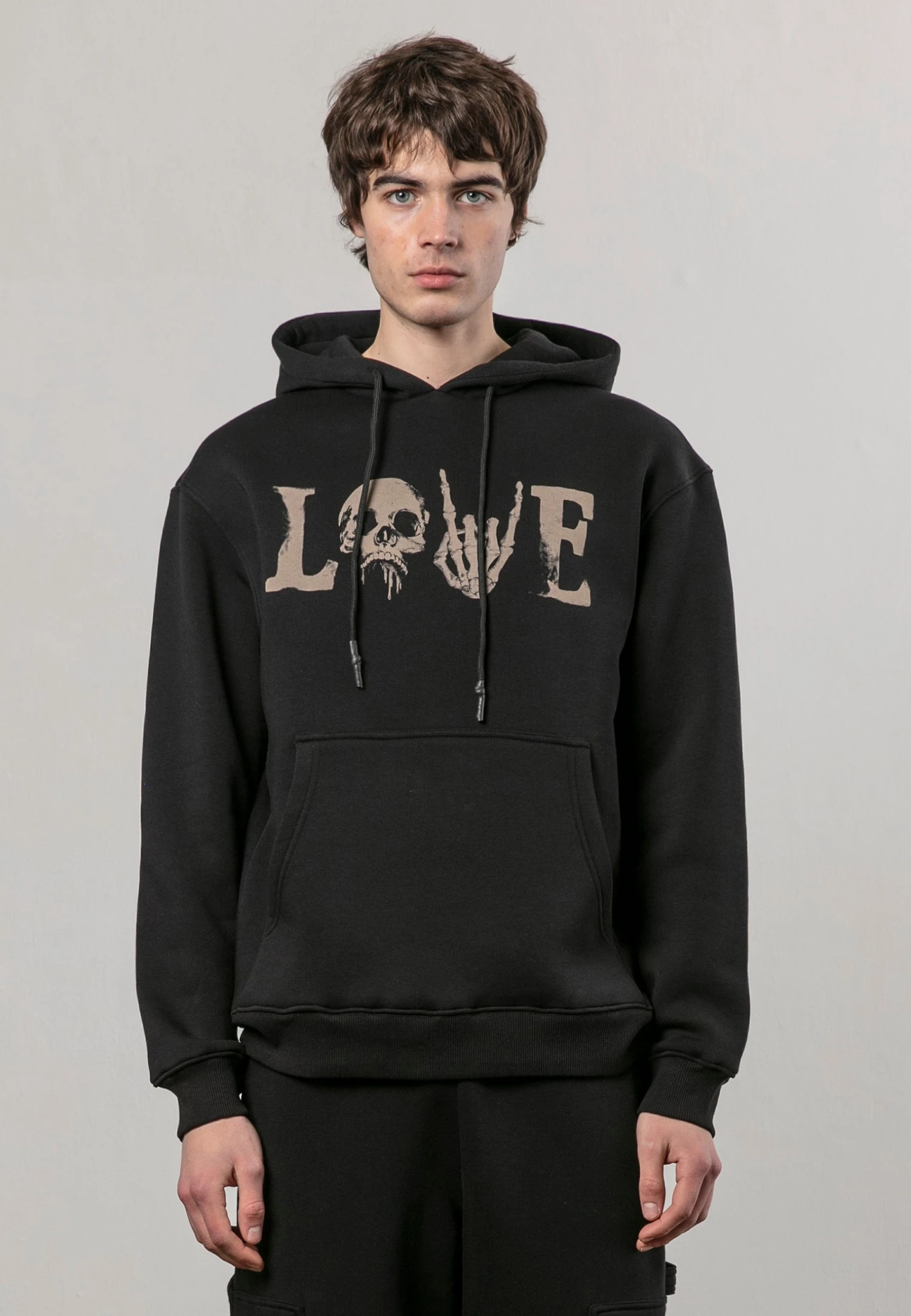 LOVE HOODIE BLACK 1 LOVE HOODIE BLACK