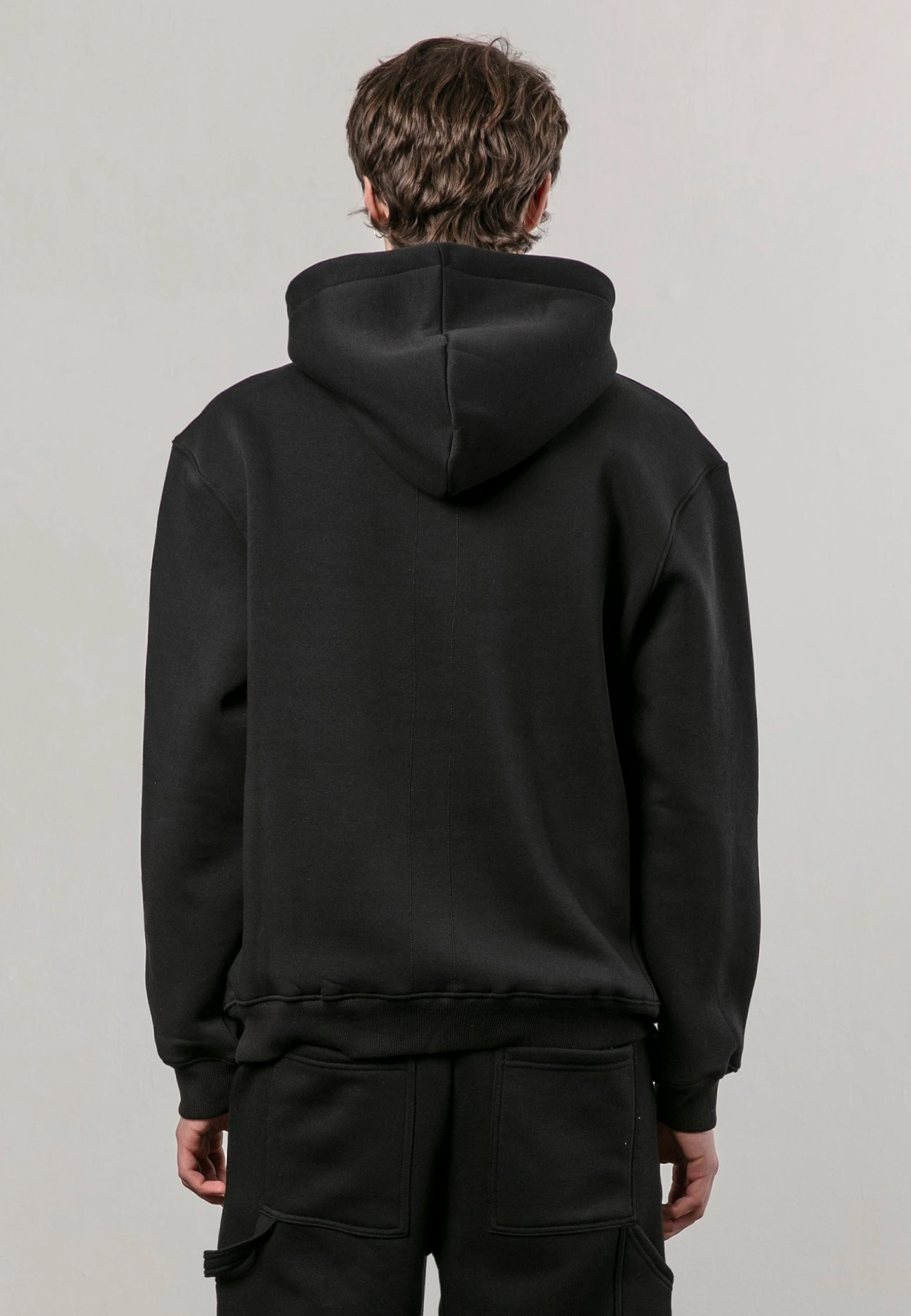 LOVE HOODIE BLACK 2 LOVE HOODIE BLACK - Image 2