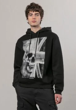 UNION JACK HOODIE BLACK -Religion Clothing 34TUOW74BLACK1