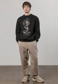 XRAY SKEL N SNAKE SWEAT BLACK 6 XRAY SKEL N SNAKE SWEAT BLACK -Religion Clothing 34TXSW70BLACK3