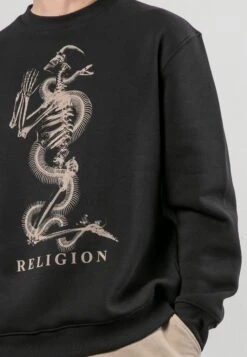 XRAY SKEL N SNAKE SWEAT BLACK 7 XRAY SKEL N SNAKE SWEAT BLACK -Religion Clothing 34TXSW70BLACK4
