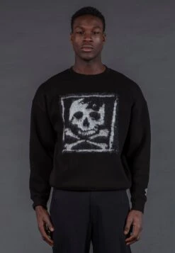ANTARSIA SKULL SWEAT BLACK