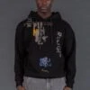 PUNK HOODIE BLACK