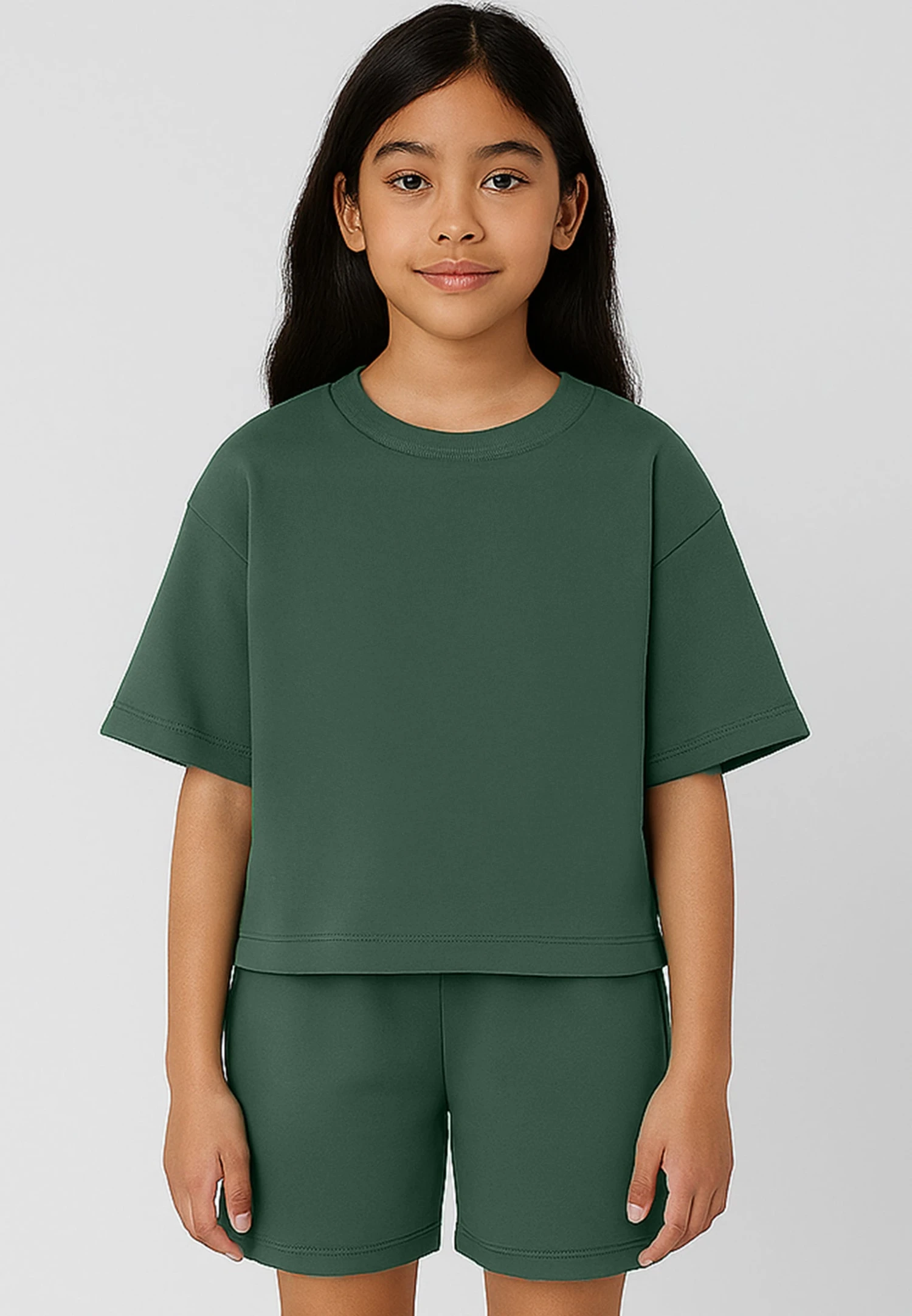 Kids RELIGION GIRLS OVERSIZED T-SHIRT GREEN 2 Kids RELIGION GIRLS OVERSIZED T-SHIRT GREEN - Image 2