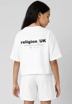 Kids RELIGION GIRLS OVERSIZED T-SHIRT WHITE