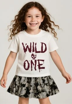 Kids WILD ONE GIRLS T-SHIRT OFF WHITE