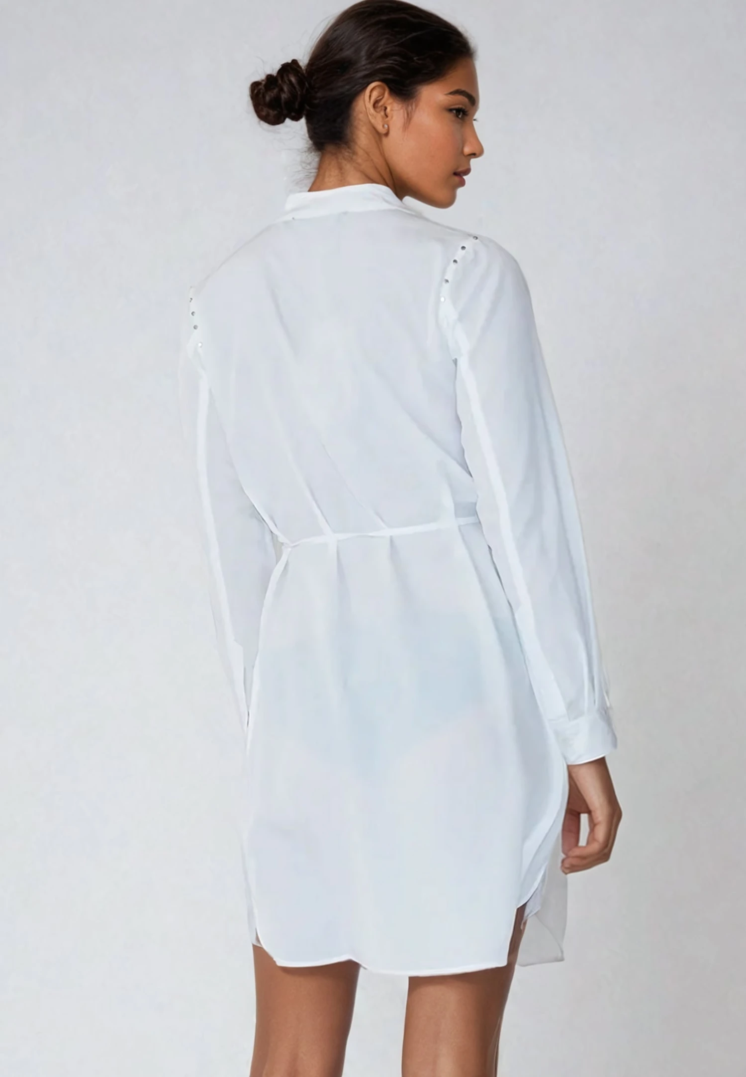 TRACE KAFTAN WHITE 2 TRACE KAFTAN WHITE - Image 2