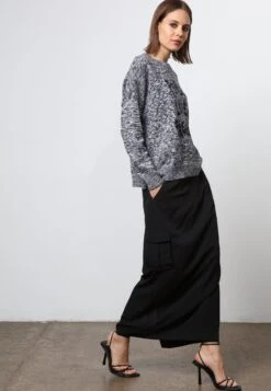 PEACE JUMPER BLACK & WHITE 9 PEACE JUMPER BLACK & WHITE -Religion Clothing 54HPAW03BLACK6