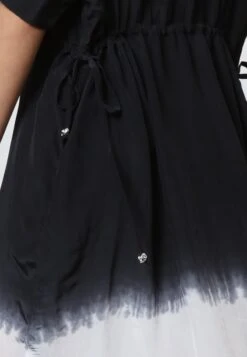 HIDDEN TUNIC DIP DYE -Religion Clothing 54IHND06BLACKWHITE4