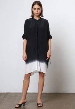 HIDDEN TUNIC DIP DYE -Religion Clothing 54IHND06BLACKWHITE6