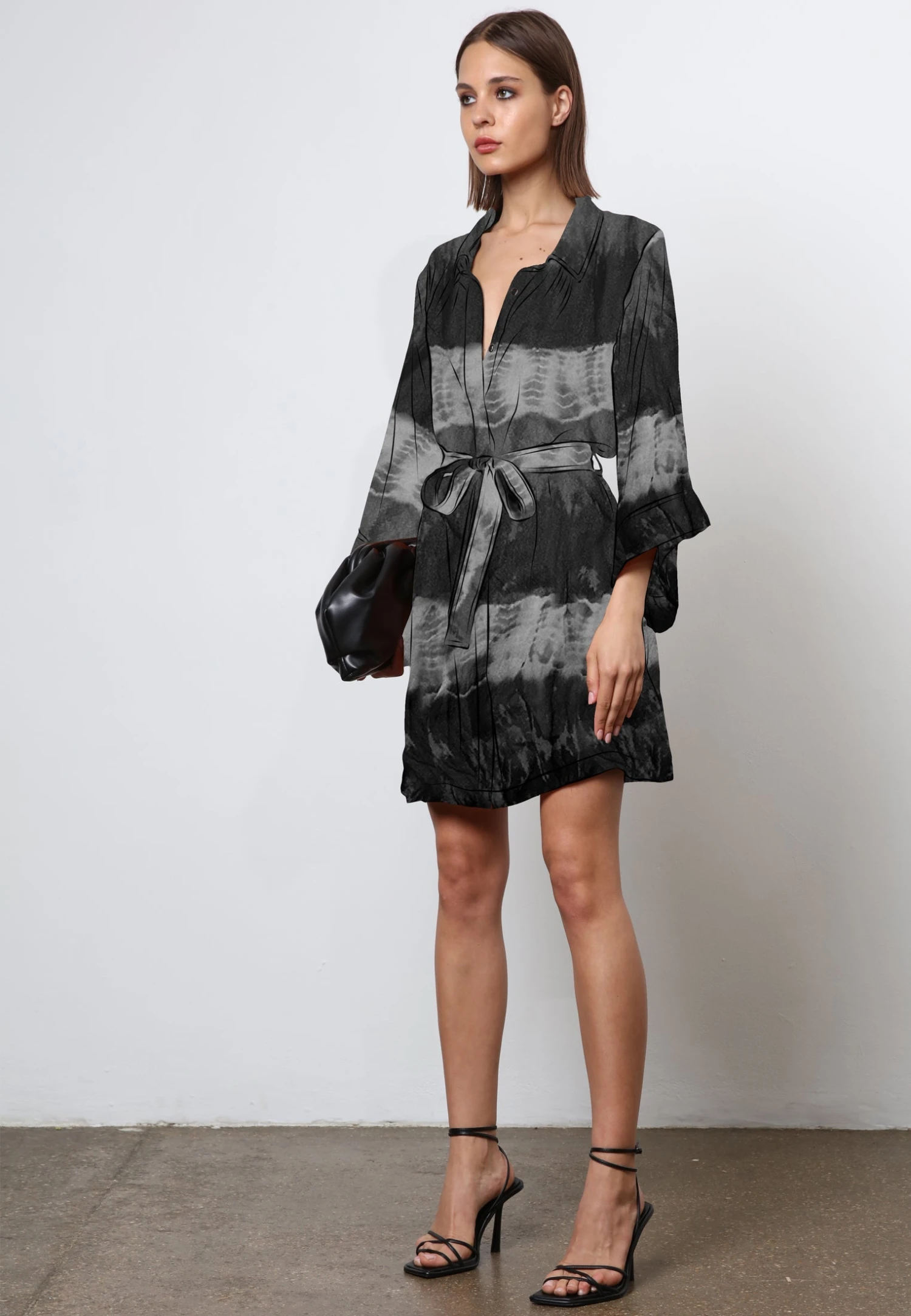 LUSTER TUNIC ELECTRA BLACK 3 LUSTER TUNIC ELECTRA BLACK - Image 3