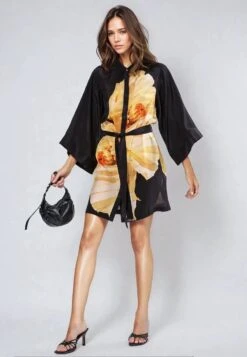 LUSTER TUNIC CHARM BRIGHT YELLOW -Religion Clothing 54ILUD08 CHARM YELLOW 6