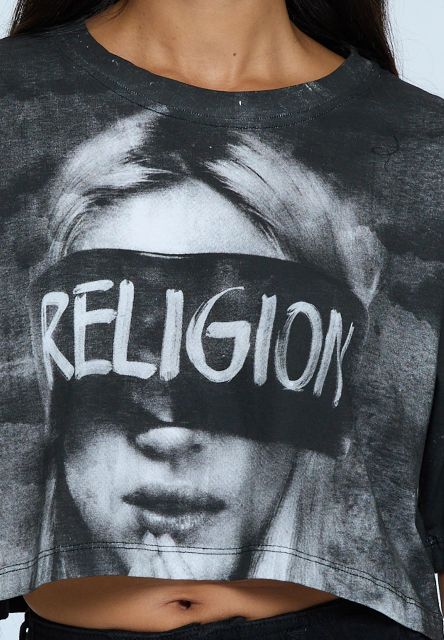 BLINDFOLD T-SHIRT BLACK 2 BLINDFOLD T-SHIRT BLACK - Image 2