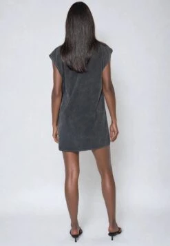 BEADED MINI DRESS VINTAGE BLACK -Religion Clothing 55BBLACK5