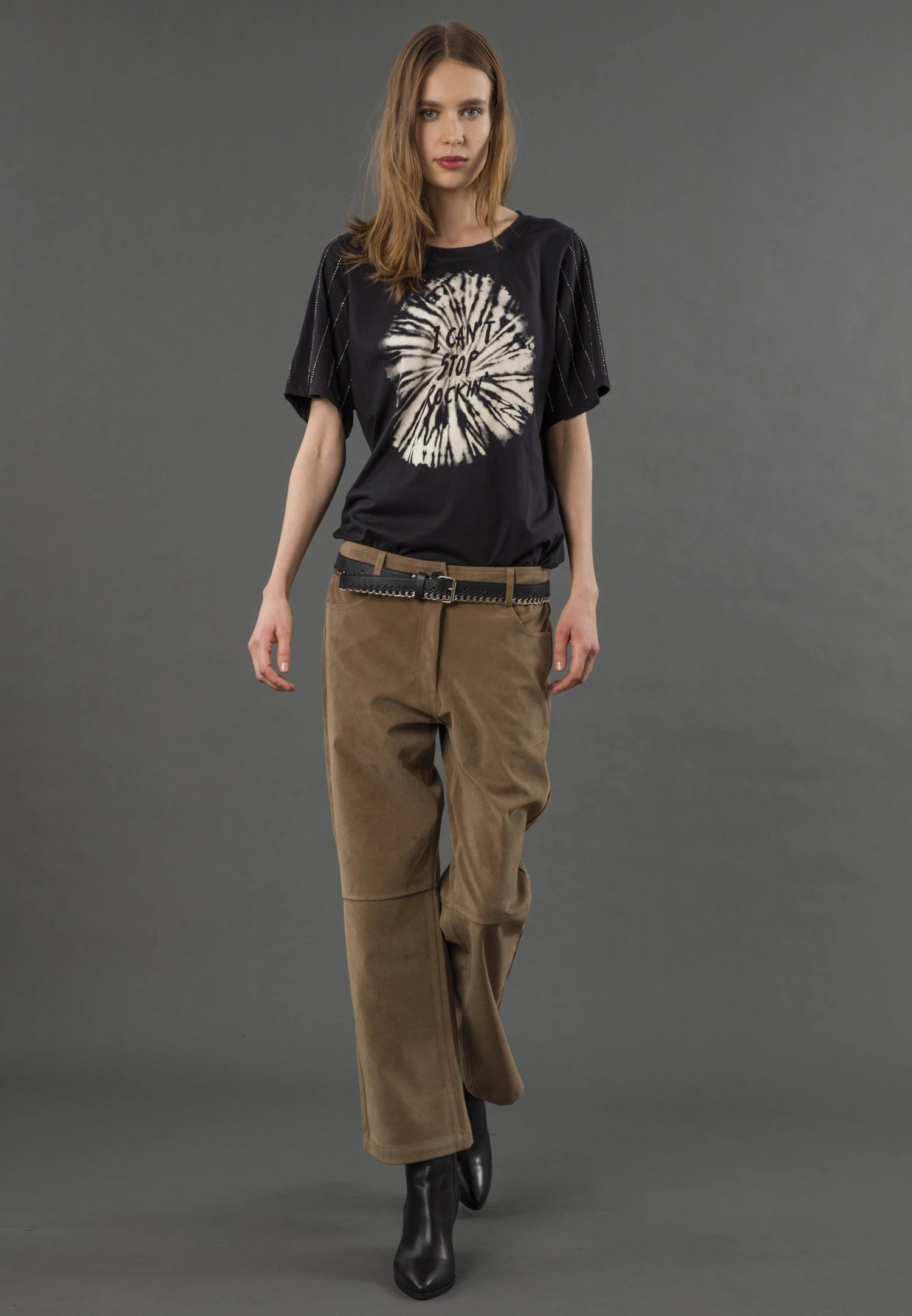 PERIDOT T-SHIRT BLACK 5 PERIDOT T-SHIRT BLACK - Image 5