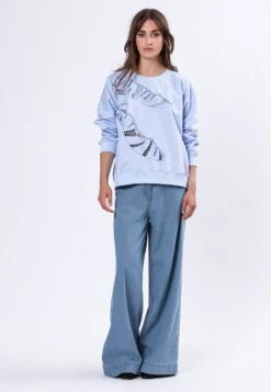 PERIDOT SWEAT PALE BLUE -Religion Clothing 55BPDW01BLUE2 6c5e8845 0a9d 4ac4 bbde 6c27e1435963