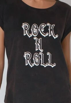 ROLLED CAP SLEEVE CHOCOLATE RUST 11 ROLLED CAP SLEEVE CHOCOLATE RUST -Religion Clothing 55BRTC86CHOCOLATERUST4