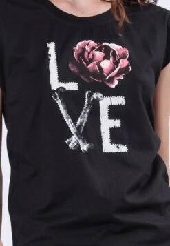 SPIRIT T-SHIRT LOVE BLACK 11 SPIRIT T-SHIRT LOVE BLACK -Religion Clothing 55BSPT14LOVEBLACK5