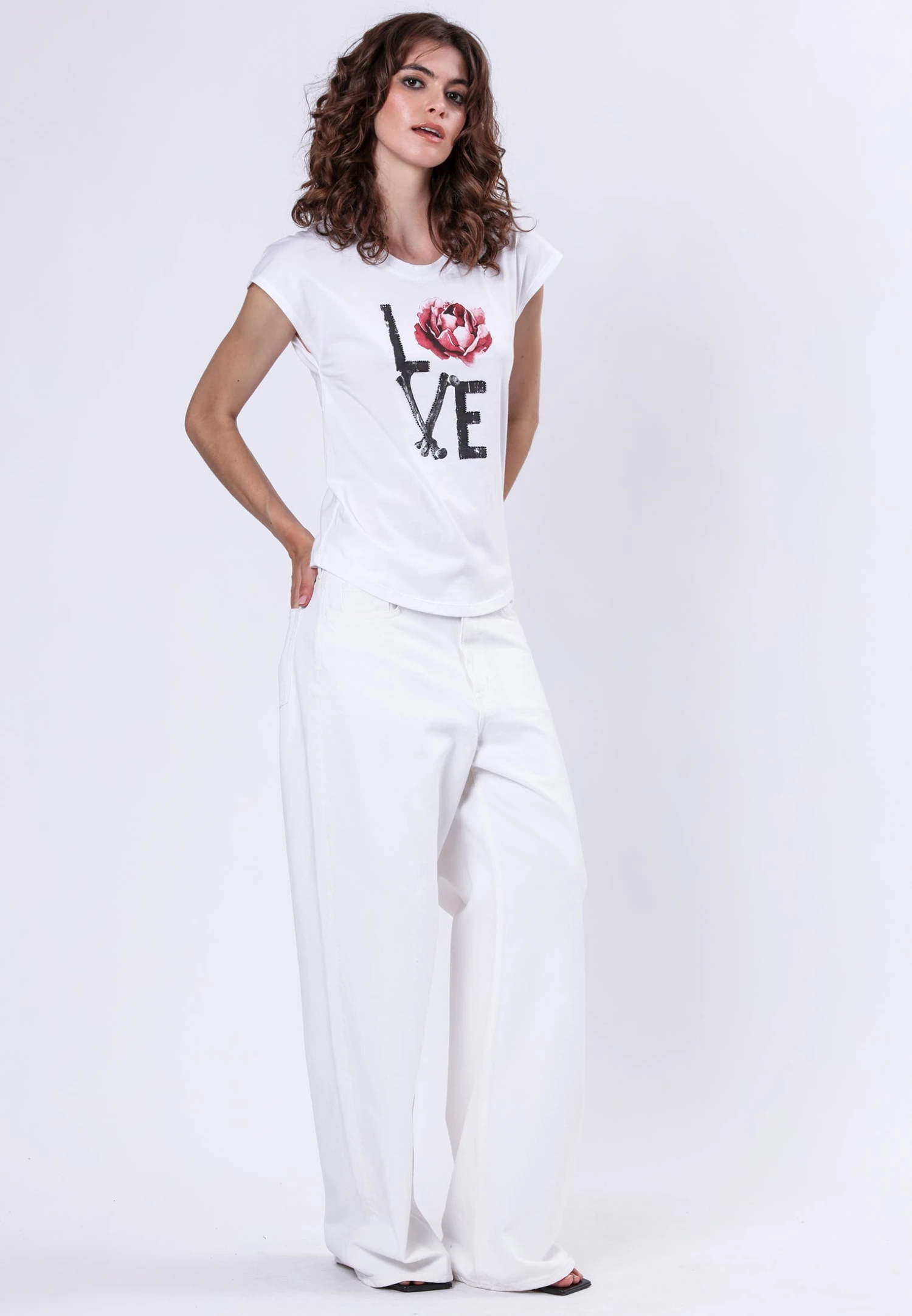 SPIRIT T-SHIRT LOVE WHITE 6 SPIRIT T-SHIRT LOVE WHITE - Image 6