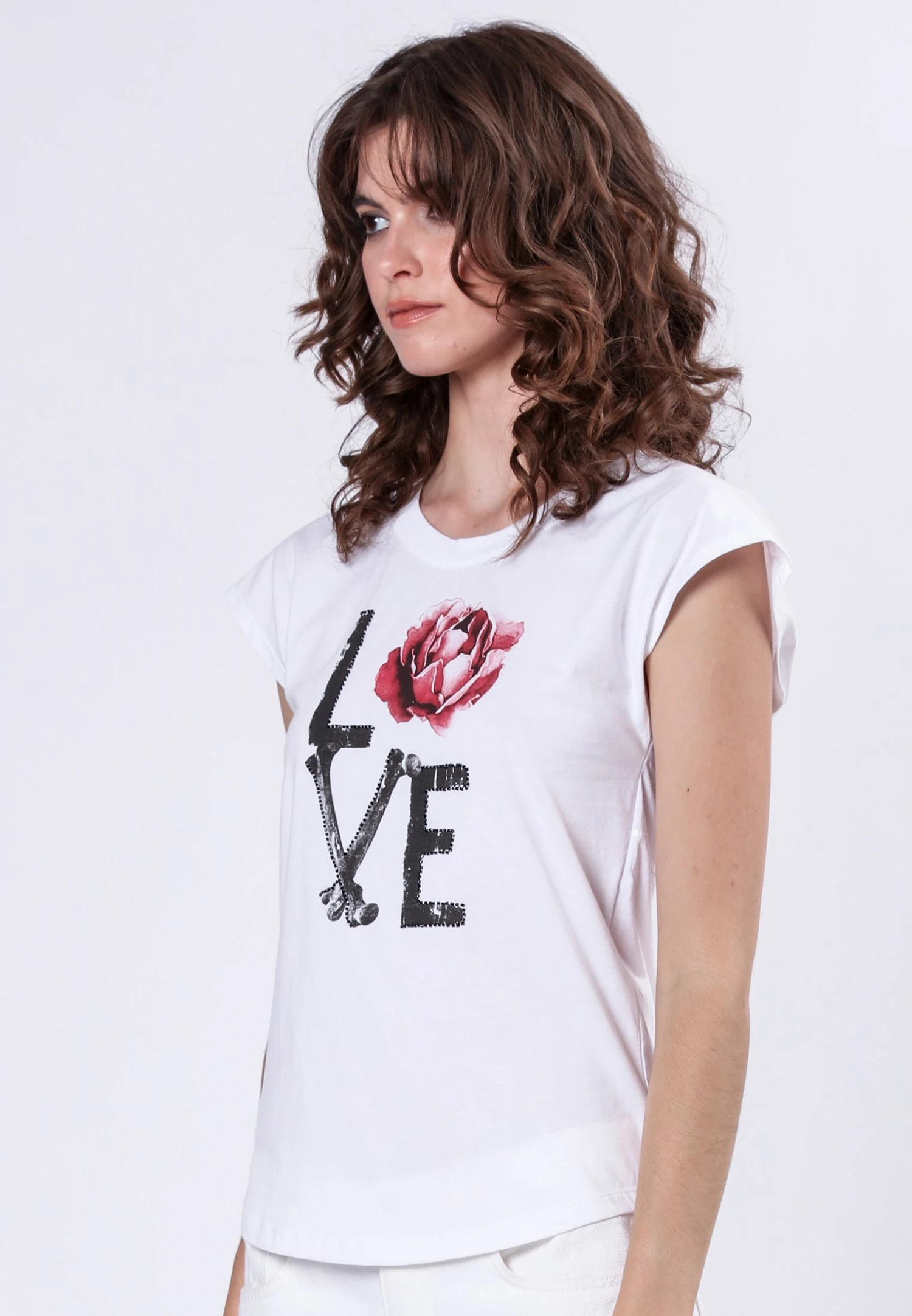 SPIRIT T-SHIRT LOVE WHITE 5 SPIRIT T-SHIRT LOVE WHITE - Image 5