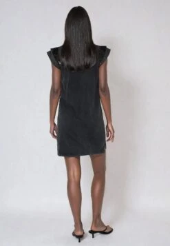 SEQUIN DRESS PIGMENT DYE 9 SEQUIN DRESS PIGMENT DYE -Religion Clothing 55BSQD70BLACK5