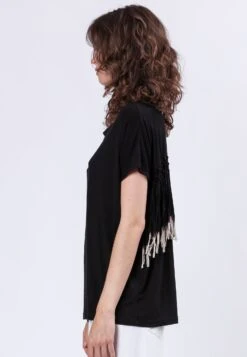 TOURMALINE TOP BLACK -Religion Clothing 55BTLT483