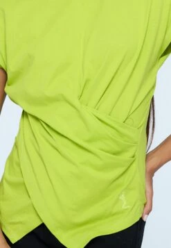 TIME T-SHIRT LIME GREEN 11 TIME T-SHIRT LIME GREEN -Religion Clothing 55BTMT06LIME4