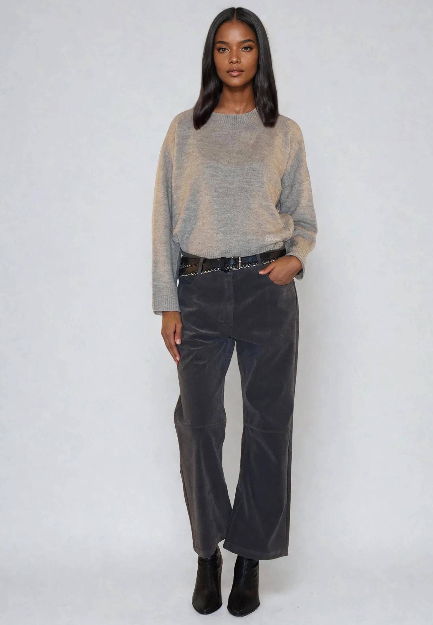 GALAXY TROUSERS GREY 6 GALAXY TROUSERS GREY - Image 6