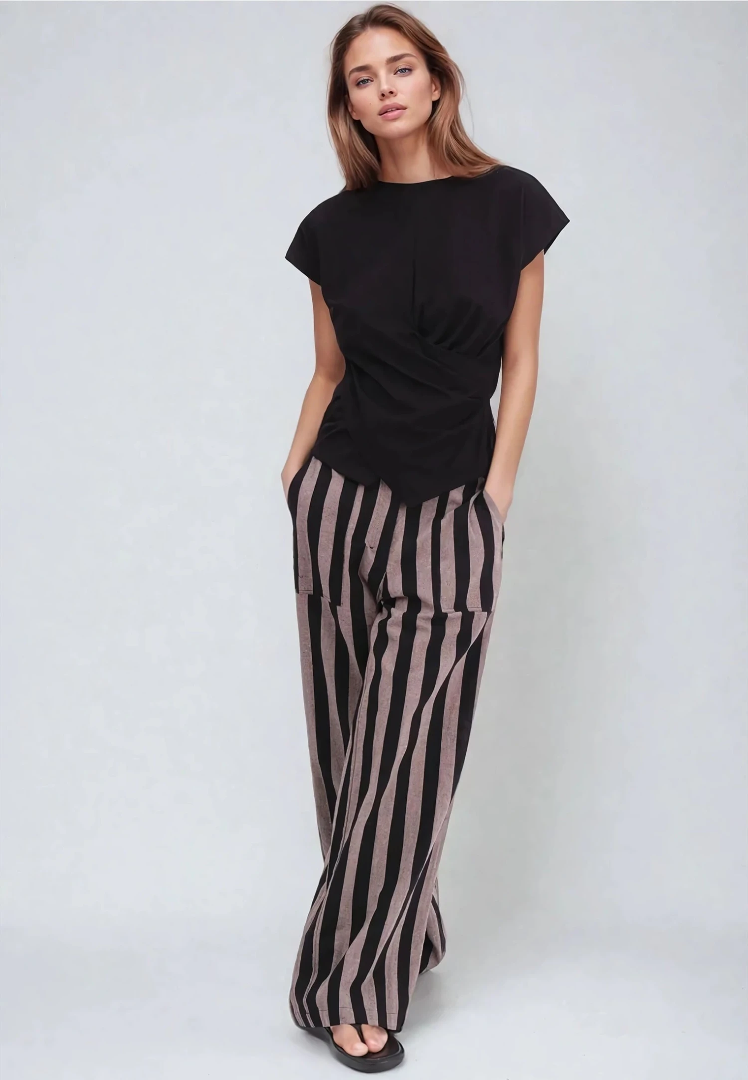 REVELATION TROUSERS BRINDLE & BLACK 2 REVELATION TROUSERS BRINDLE & BLACK - Image 2